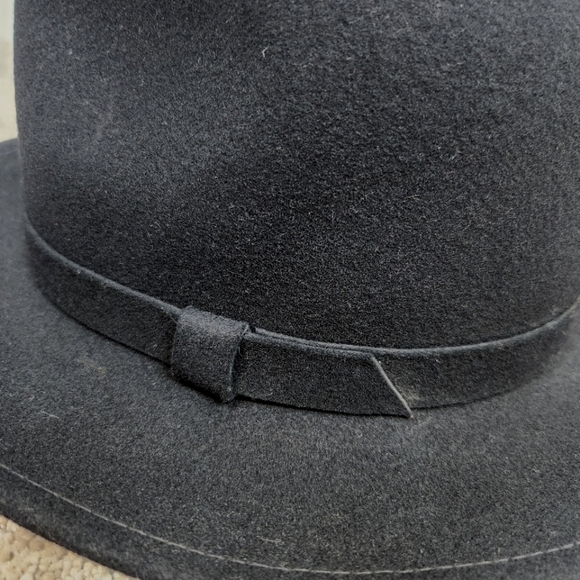 Classic Black Women's Fedora Hat - Picture 11 of 11